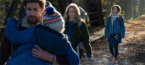 A Quiet Place mit dem Ehepaar John Krasinski und Emily Blunt