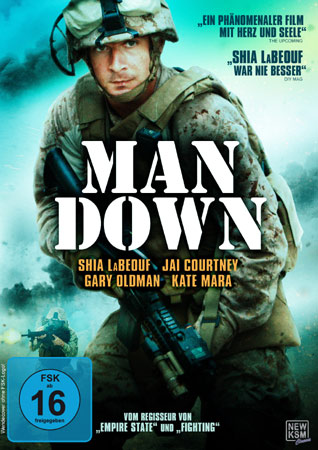 Man Down Deutsches DVD Cover Gewinnspiel