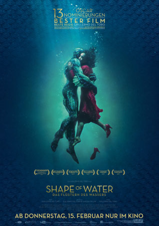 Shape of Water Poster zum Film