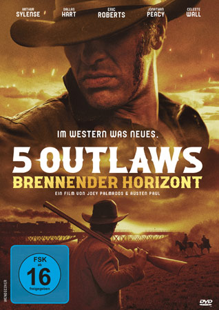 5 Outlaws – Brennender Horizont mit Eric Roberts DVD Cover