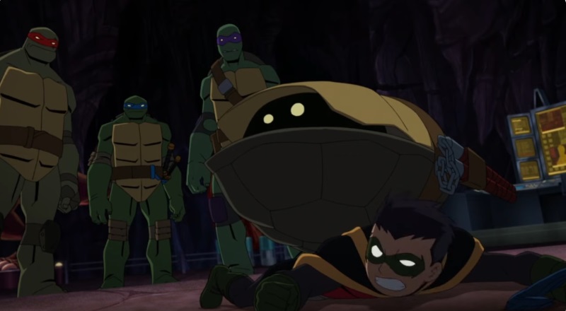 Batman vs Teenage Mutant Ninja Turtles