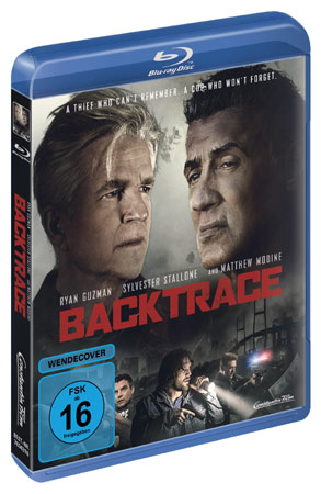 Backtrace mit Sylvester Stallone Blu-ray-Cover