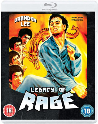 Born Hero aka Legacy of Rage mit Brandon Lee DVD Cover