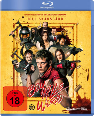 Boy Kills World Blu-ray Cover