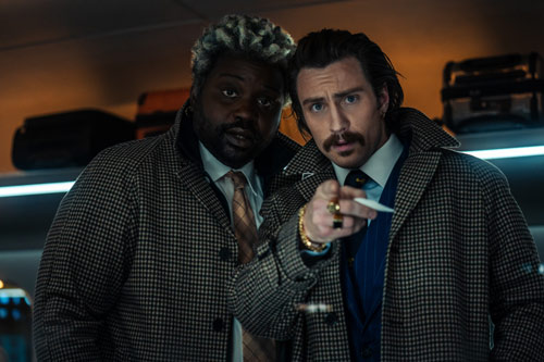 Bullet Train mit Aaron Taylor-Johnson und Brian Tyree Henry