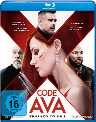 Code Ava - Trained to Kill Blu-ray Cover