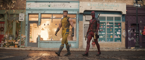 Wolverine und Deadpool vorm Showdown