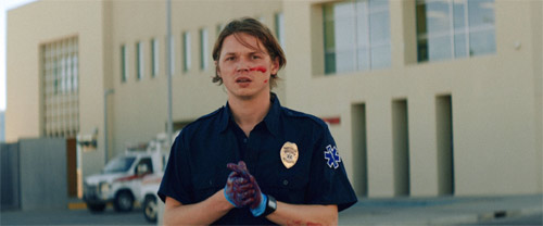 Jack Kilmer in "Detective Knight: Independence"