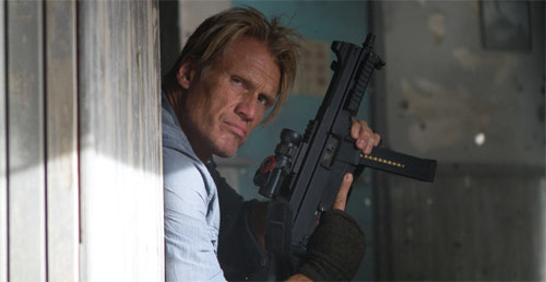 Dolph Lundgren als Gunner in The Expendables 2