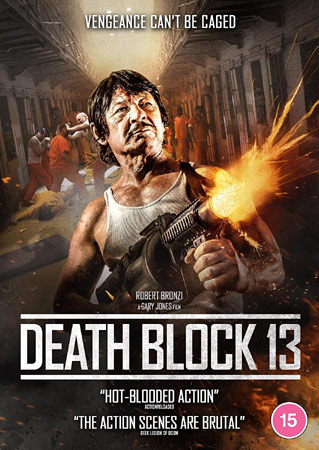 Escape from Death Block 13 mit Robert Bronzi DVD Cover