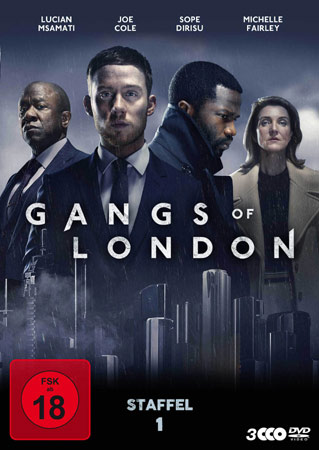 Gareth Evans "Gangs of London" DVD Cover