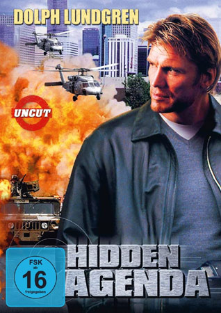 Dolph Lundgren in Hidden Agenda DVD Cover