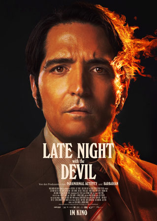 Late Night with the Devil German Poster