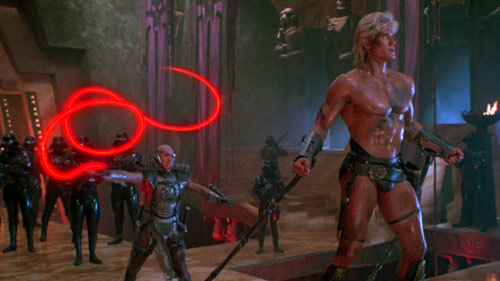 Dolph Lundgren als He-Man in Masters of the Universe