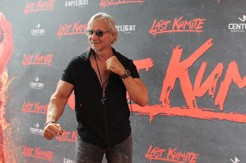 Matthias Hues bei der Fanpremiere von "The Last Kumite"