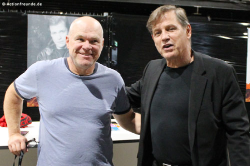 Michael Paré mit Uwe Boll 