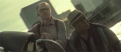 Mission: Impossible - Fallout mit Simon Pegg und Ving Rhames