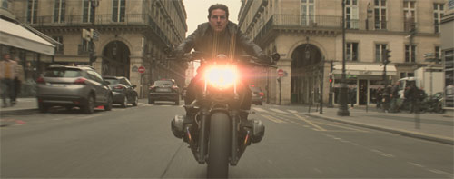 Mission: Impossible - Fallout mit Tom Cruise auf Motorrad