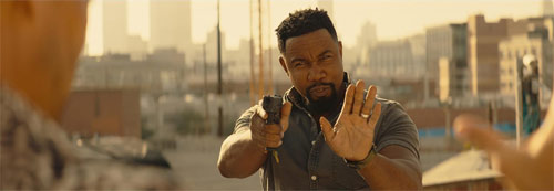 Michael Jai White in "MR-9: Secret Agent"