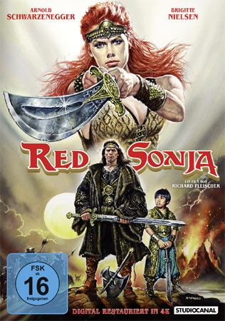 Red Sonja mit Arnold Schwarzenegger