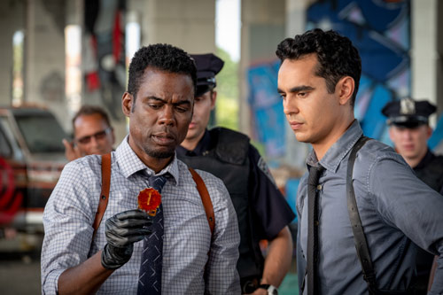 Chris Rock und Max Minghella in Saw: Spiral