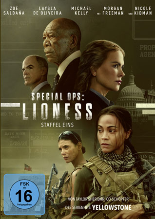 Special Ops: Lioness mit Zoe Saldana Blu-ray-Cover