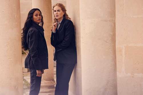 Zoe Saldana und Nicole Kidman in der Serie von Taylor Sheridan