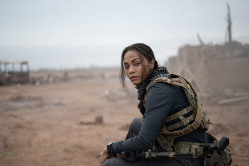 Zoe Saldana in "Special Ops: Lioness"