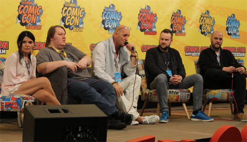 Special zur Synchronisation Comic Con Panel