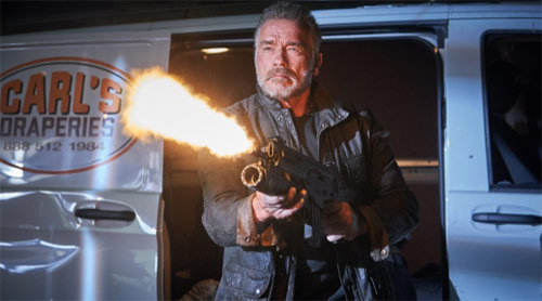 Terminator: Dark Fate mit Arnold Schwarzenegger als T-800