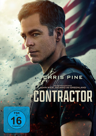 The Contractor mit Chris Pine DVD Cover