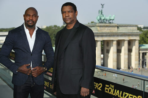 Denzel Washington und Antoine Fuqua präsentieren The Equalizer 2 in Berlin