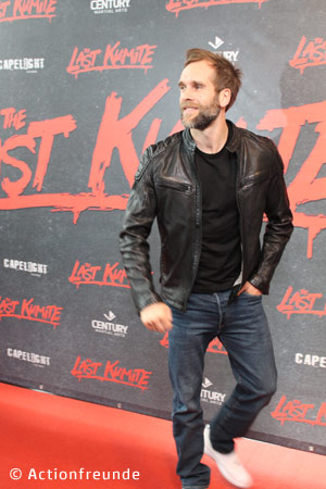 Mathis Landwehr bei der Premiere von The Last Kumite