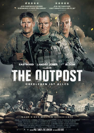 The Outpost - Überleben ist alles deutsches Kinoplakat