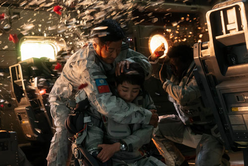 Wu Jing in "The Wandering Earth 2"