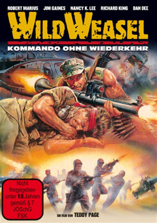 Wild Weasel – Kommando ohne Wiederkehr von Teddy Page DVD Cover